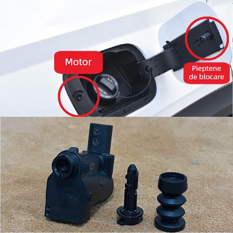 Ansamblu de fixare pentru capac rezervor pentru X1X2X3X4X6 cu clips, pin de blocare, arc — Brand: Other; Material: Seven; Modele aplicabile: Seven; Asistență instalare