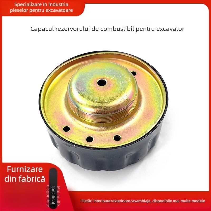 Ansamblu capac rezervor combustibil pentru încărcător mic, capac de umplere rezervor diesel, accesorii pentru sistemul hidraulic de alimentare