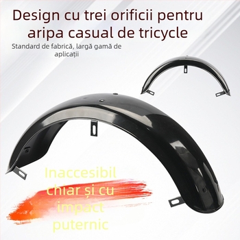 Protecție pentru roata din spate pentru triciclu electric și quadriciclu — aliaj, versiune îngroșată, potrivire universală
