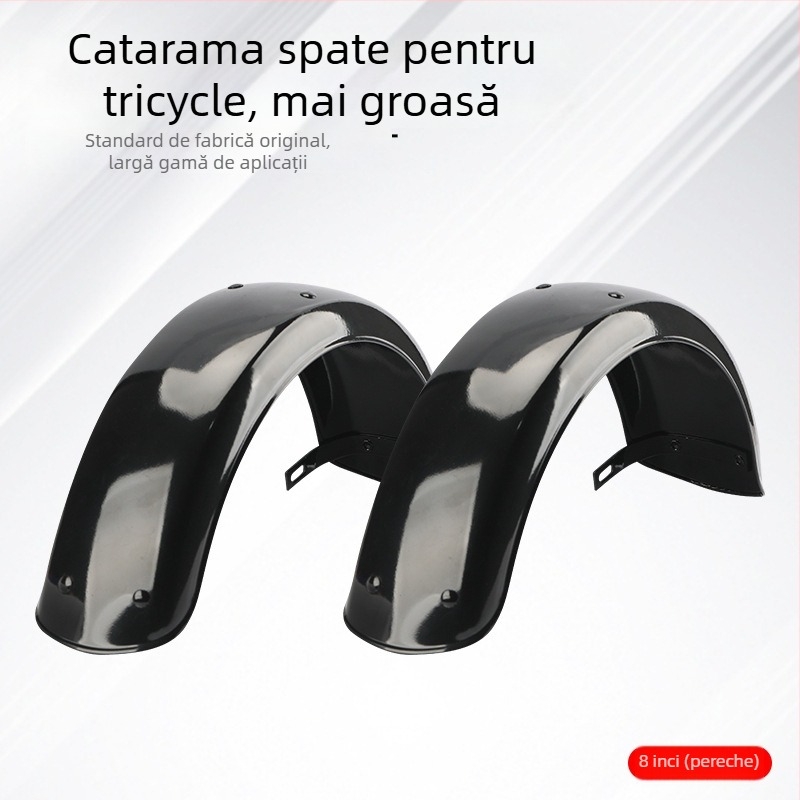 Protecție pentru roata din spate pentru triciclu electric și quadriciclu — aliaj, versiune îngroșată, potrivire universală