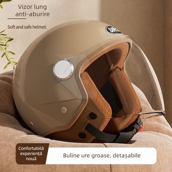 Cască semi pentru motociclete - ABS material, utilizare universală, utilizare în sezonul de iarnă, certificare Gb811-2022b
