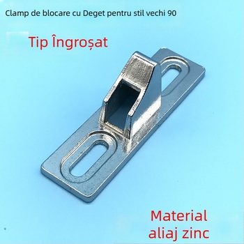 Accesorii pentru încuietor cu cârlig pentru ferestre glisante – Zero Yue, aliaj zinc, stil modern