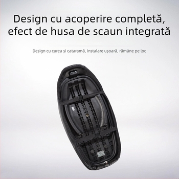 Husă pentru pernă de scaun a vehiculului electric, compatibilă cu AE7, AE2, EZ3i, EZ4, AE4, AE5 și AE8 — PU material, toate sezoanele, fără personalizare.