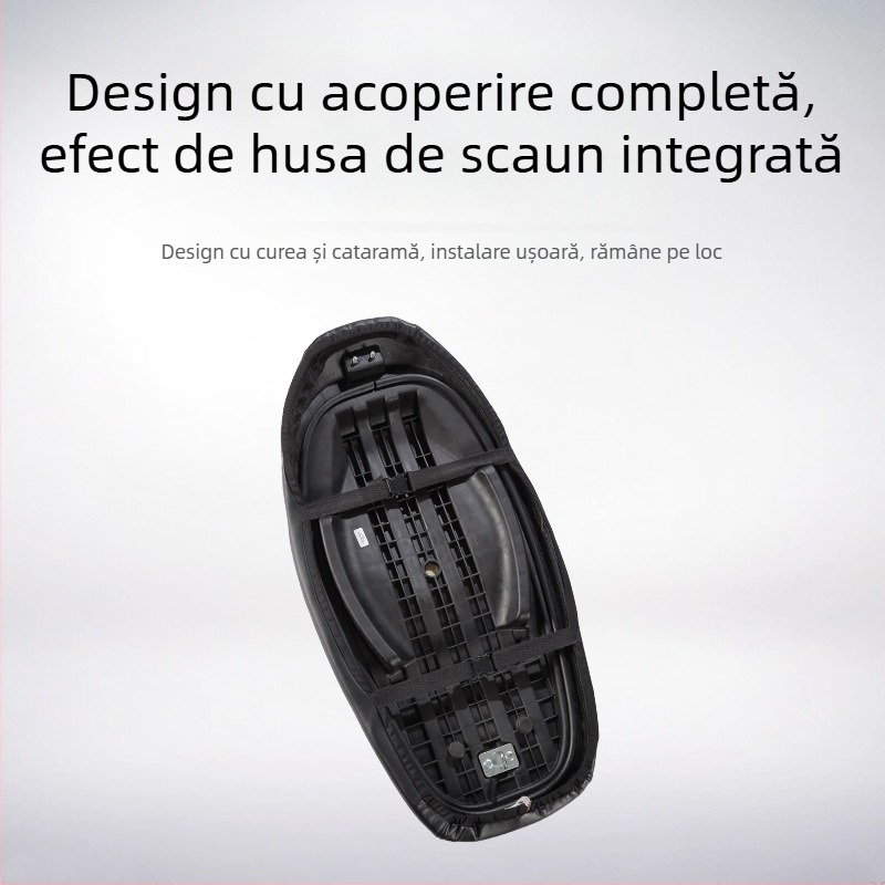 Husă pentru pernă de scaun a vehiculului electric, compatibilă cu AE7, AE2, EZ3i, EZ4, AE4, AE5 și AE8 — PU material, toate sezoanele, fără personalizare.