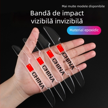 Bandă de protecție a ușii auto – anti-coliziune, din plastic, model Blade anti-collision patch, procesare personalizată