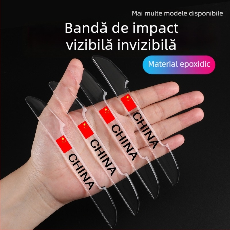 Bandă de protecție a ușii auto – anti-coliziune, din plastic, model Blade anti-collision patch, procesare personalizată