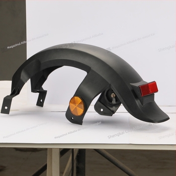 Protecție pentru roata din spate a bicicletei electrice, F6 Xiaoliying, din plastic, design îngroșat