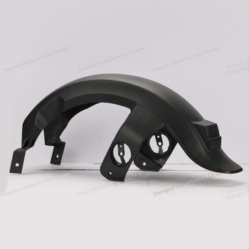 Protecție pentru roata din spate a bicicletei electrice, F6 Xiaoliying, din plastic, design îngroșat