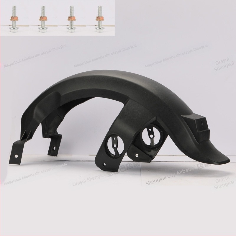 Protecție pentru roata din spate a bicicletei electrice, F6 Xiaoliying, din plastic, design îngroșat