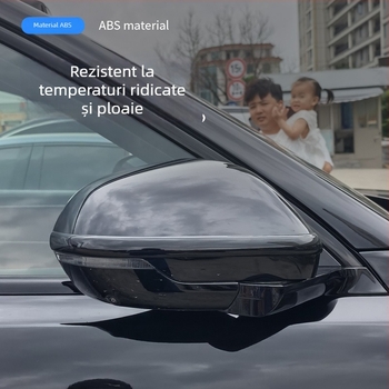 Bandă anti-coliziune pentru oglinda retrovizoare – ABS, Bosk, model WENJIE, pentru M8
