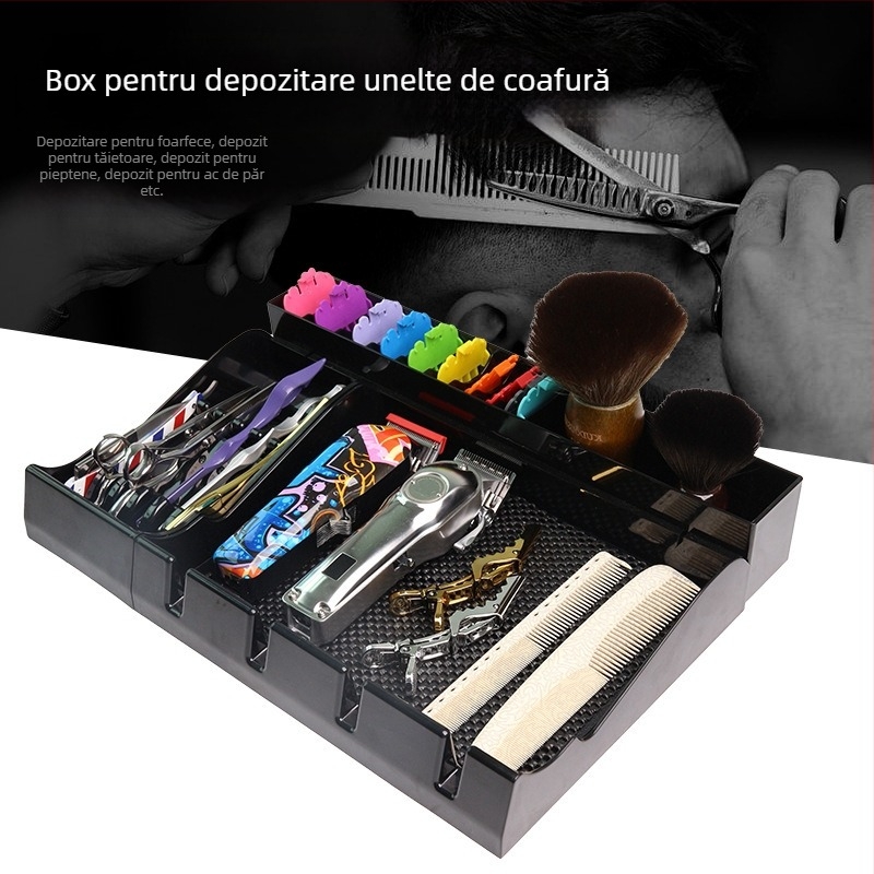 Ingrid set de instrumente pentru coafare cu aparat de tuns electric și cutie de depozitare – greutate netă 982 g, marcă privată autorizată, producător Guangzhou Woksi Beauty & Hair Technology Co., Ltd