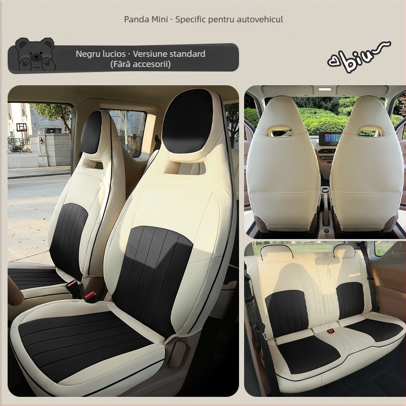 Geely Panda MINI huse de scaune auto din piele Xiangxuan, rezistente la uzură, personalizabile, pentru mașini speciale, toate sezoanele