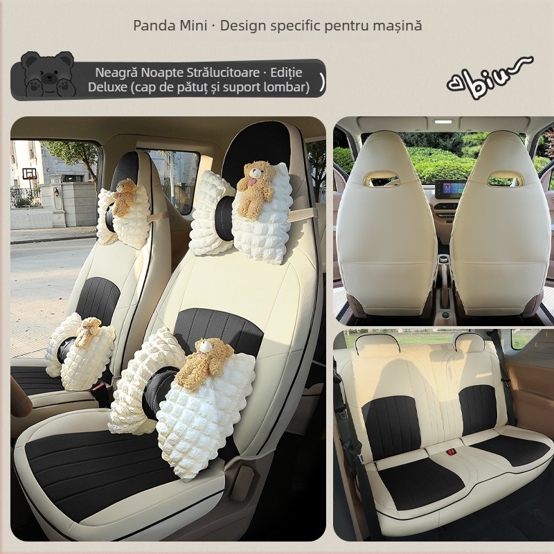 Geely Panda MINI huse de scaune auto din piele Xiangxuan, rezistente la uzură, personalizabile, pentru mașini speciale, toate sezoanele