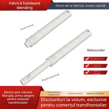 Hardware pentru ușa de dulap: mecanism magnetic tactil ascuns, model 048, ABS, turnare prin injecție, stil modern minimalist