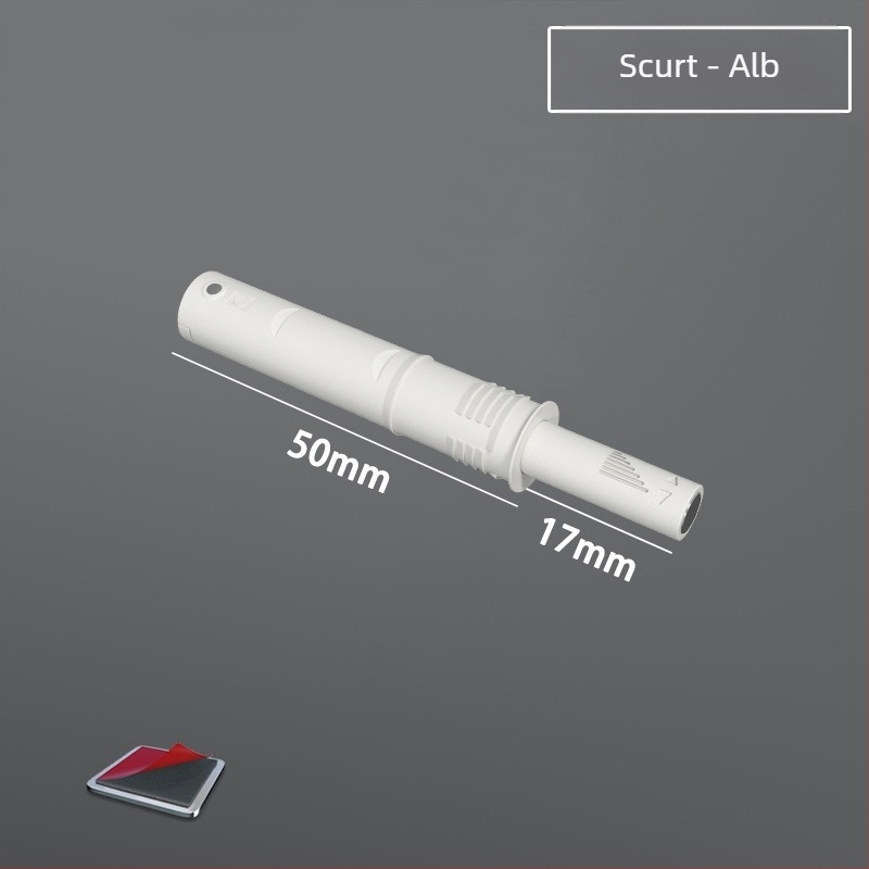 Hardware pentru ușa de dulap: mecanism magnetic tactil ascuns, model 048, ABS, turnare prin injecție, stil modern minimalist