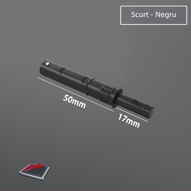 Hardware pentru ușa de dulap: mecanism magnetic tactil ascuns, model 048, ABS, turnare prin injecție, stil modern minimalist