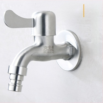 Robinet din oțel inoxidabil pentru mașina de spălat – deschidere rapidă, montaj deschis/ascuns, model JL104841JL104861, 2.5 bar, 0–90°C