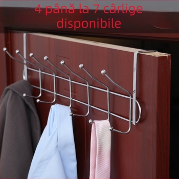Brand: Other; Material: Oțel inoxidabil; Nu este importat; Cu 6 cârlige pentru uși, dulapuri și ferestre