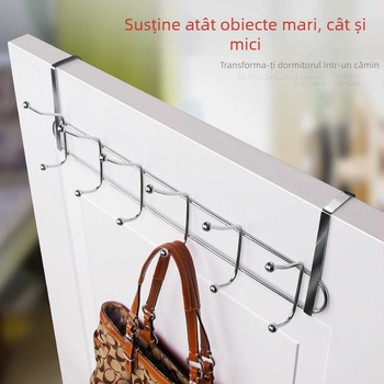 Brand: Other; Material: Oțel inoxidabil; Nu este importat; Cu 6 cârlige pentru uși, dulapuri și ferestre