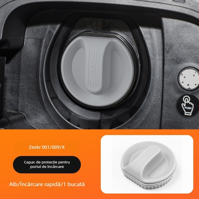 Capac de protecție din silicon pentru portul de încărcare, cu etanșare magnetică, impermeabil pentru 001/009/X