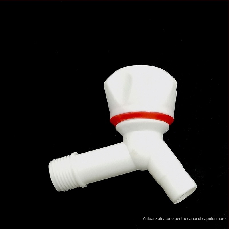 Robinet din plastic, supapă cu bilă, montaj filet, model Big Head, intrare/ieșire 20/25 mm