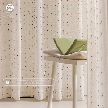 Cortină japoneză din poliester, design modern minimalist decorativ pentru living, dormitor și birou