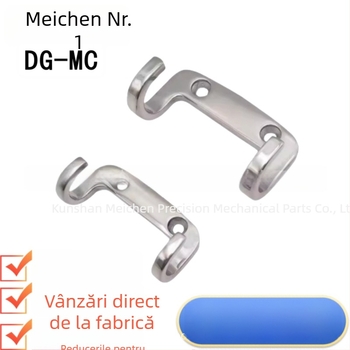 HFZ27-65/80 Cârlig dublu din oțel inoxidabil | Finisaj oglindit, pentru băi, dulapuri și garderobe | Meichen