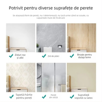 Bară telescopică pentru perdele, fără găuri, și uscător de haine – Oțel inoxidabil, stil modern minimalist