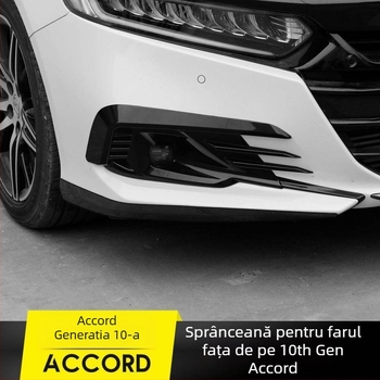 Sprânceană pentru farurile de ceață față Honda Accord 2018-2022, cadru pentru farul de ceață, set din două piese