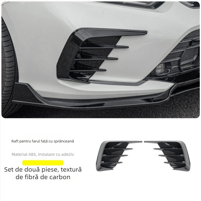 Sprânceană pentru farurile de ceață față Honda Accord 2018-2022, cadru pentru farul de ceață, set din două piese