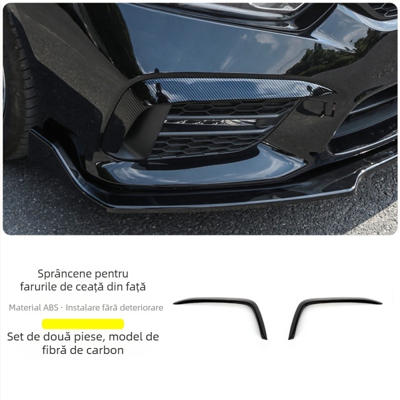 Sprânceană pentru farurile de ceață față Honda Accord 2018-2022, cadru pentru farul de ceață, set din două piese