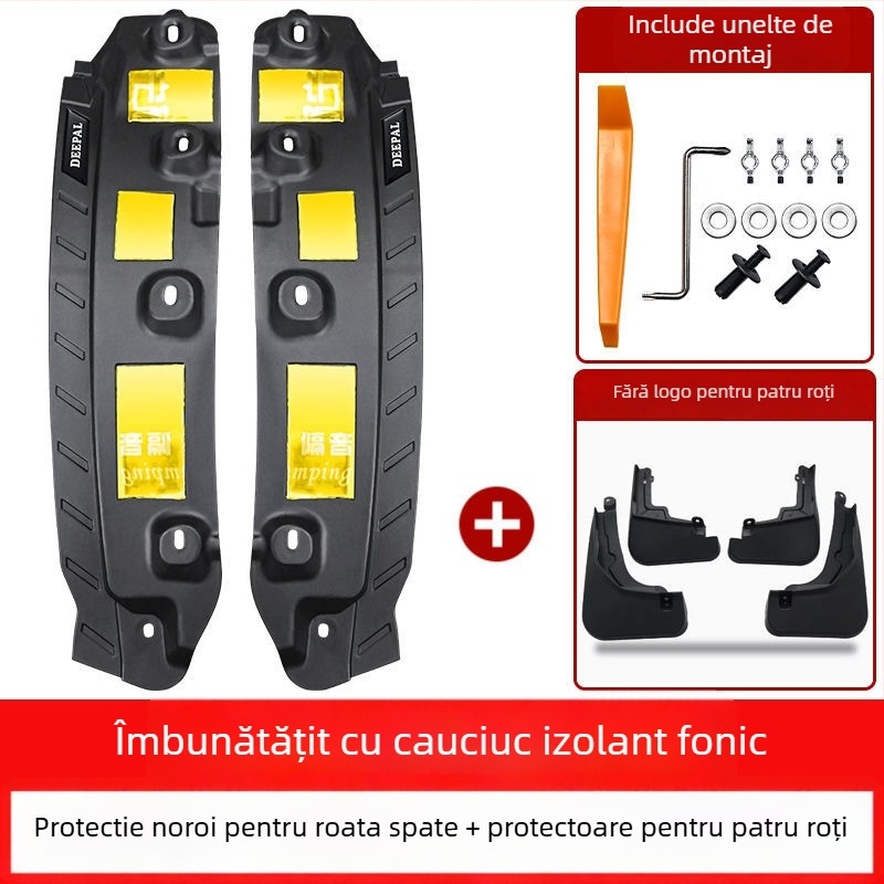 Liner pentru aripa spate la Changan S7/S07 — plastic moale, compatibil cu Q07, transmisie automată