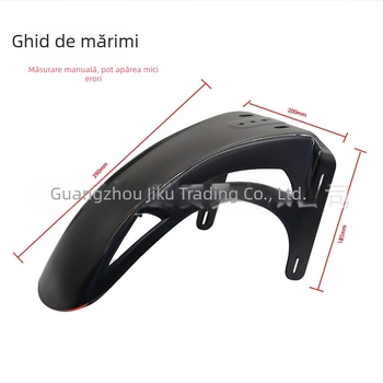 Apărător frontal luminos pentru motocicletă/vehicul electric – plastic, versiune îngroșată, model JK luminous front section