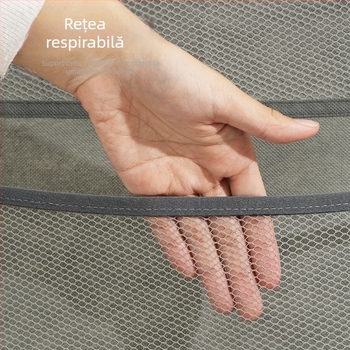 Sac de depozitare jucării pentru perete — multi-strat, afișaj pliabil din plasă, material nețesut