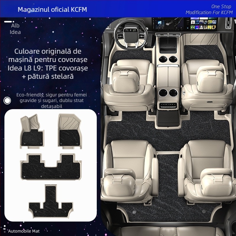 Covorașe auto TPE pentru mașini speciale, Cod produs Ideal, Covorașe pentru picioare din TPE antiderapante