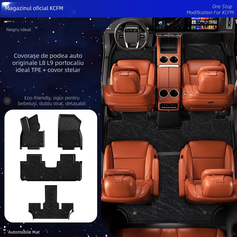 Covorașe auto TPE pentru mașini speciale, Cod produs Ideal, Covorașe pentru picioare din TPE antiderapante