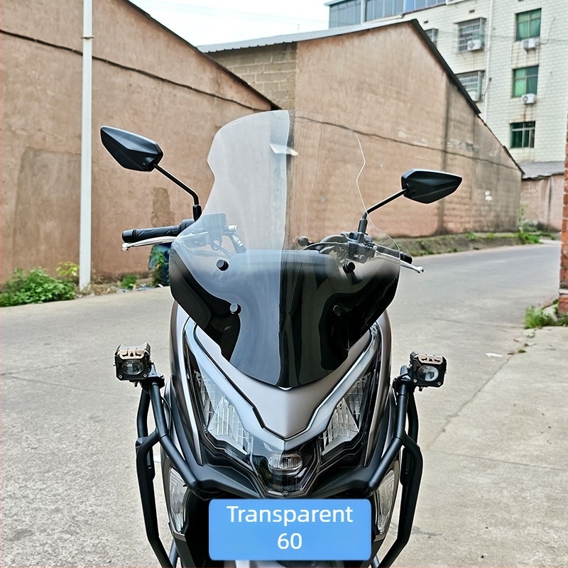 Parbriz Adx125 — Protectie Frontala pentru Motocicleta, Antivibratie, Protectie la ploaie