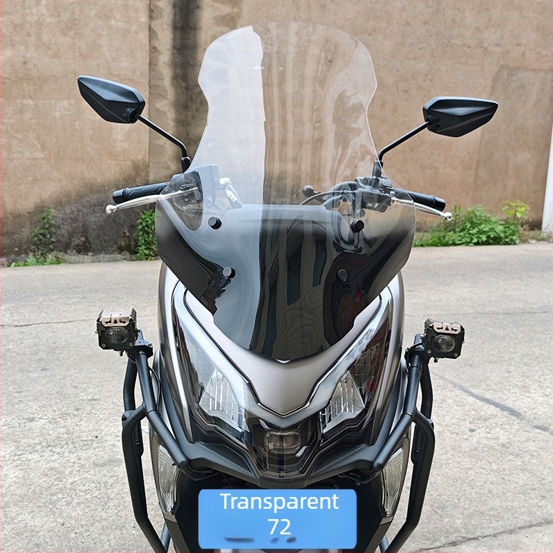 Parbriz Adx125 — Protectie Frontala pentru Motocicleta, Antivibratie, Protectie la ploaie