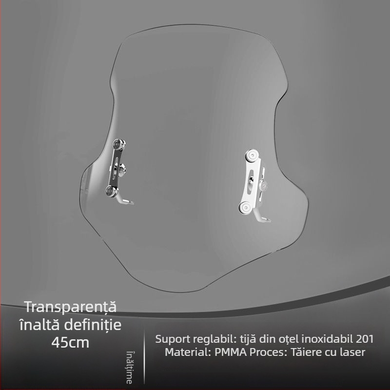 Placă de ridicare a parbrizului față pentru scuterul electric Afr Suzuki Uy – parbriz îngroșat, accesoriu de modificare