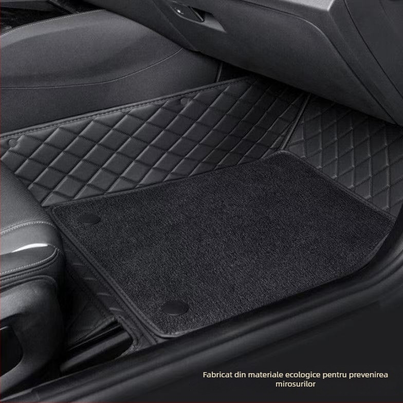 Covorașe de podea pentru mașină - Piele, Xianglu, potrivite pentru un model dedicat, piele rezistentă la uzură
