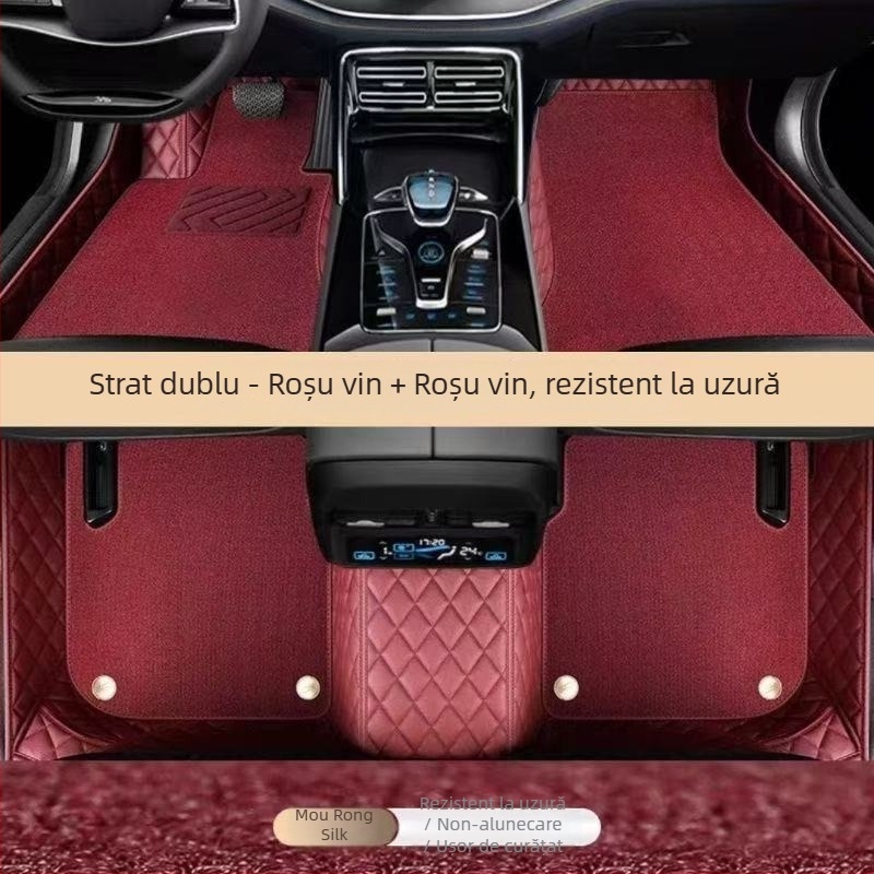 Covorașe de podea pentru mașină - Piele, Xianglu, potrivite pentru un model dedicat, piele rezistentă la uzură