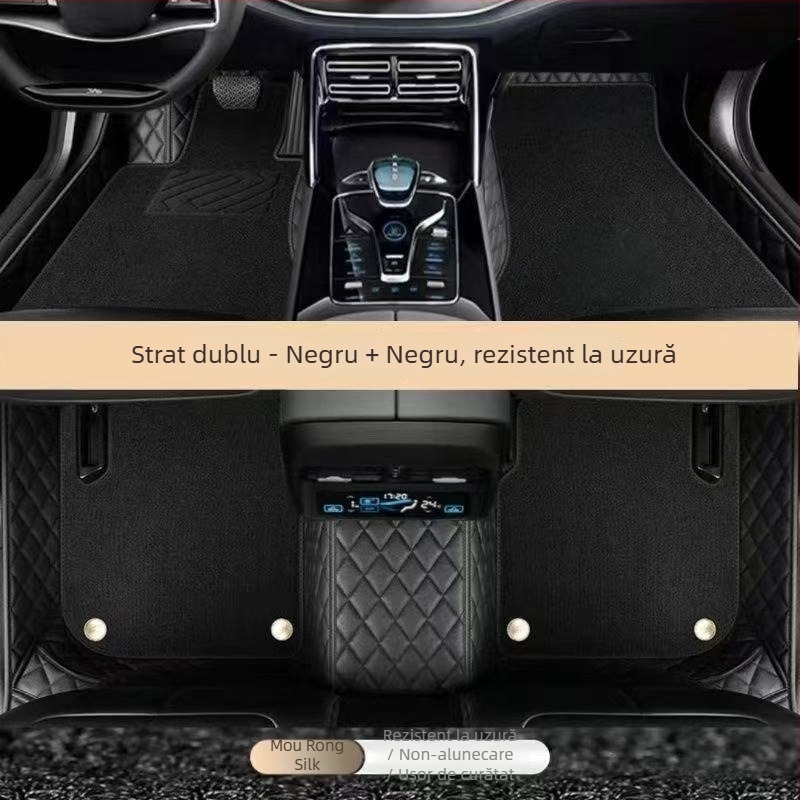 Covorașe de podea pentru mașină - Piele, Xianglu, potrivite pentru un model dedicat, piele rezistentă la uzură