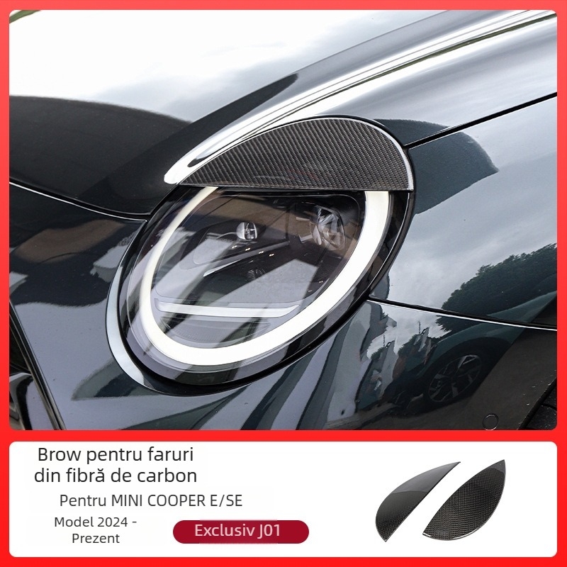 Carcasă din fibră de carbon pentru far BMW Mini Cooper – Modificare pleoape dublă, Nr. produs ltao894338939565