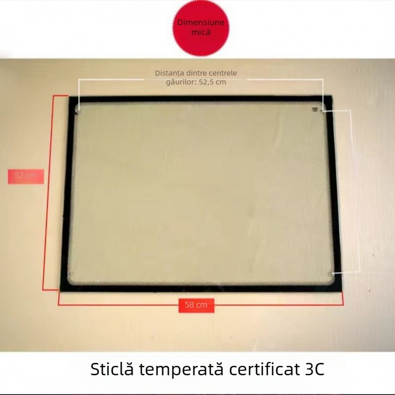 Parbriz frontal pentru motocicletă-triciclu, sticlă securizată