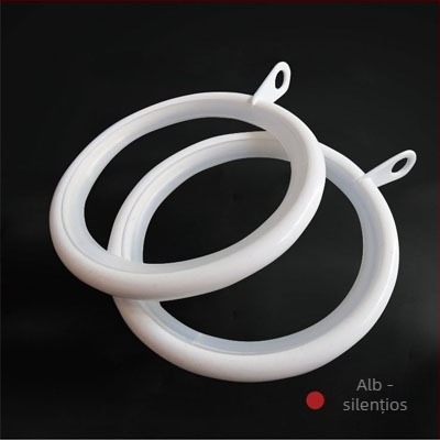 Cercuri din lemn pentru perdea cu clipsuri — cercuri silențioase de susținere, inele circulare în stil roman, design modern minimalist