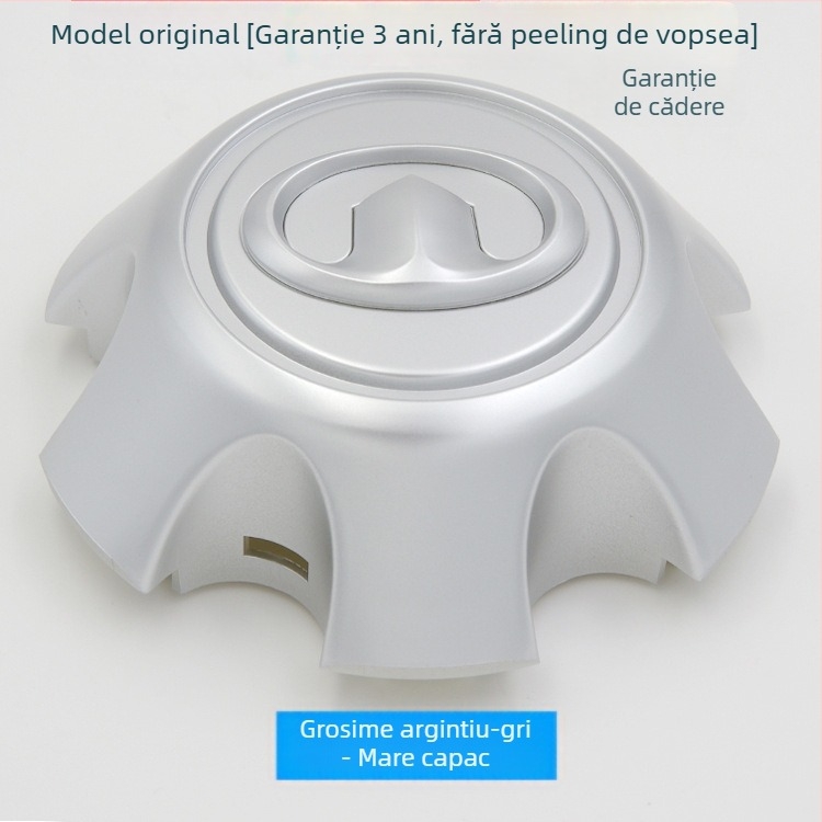 Capace de jantă și capac central pentru Great Wall Haval H5 Windrunner 5/6/7 — cauciuc, universal
