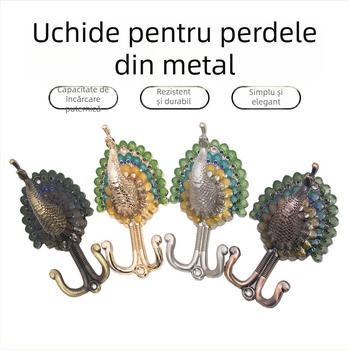 Cârlig pentru perdea – Aluminiu; Stil modern minimalist; Brand privat autorizat; Categorie: Cârlig pentru perdea