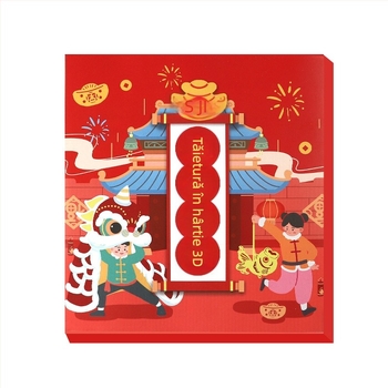 Decupaj DIY pentru fereastra de Anul Nou pentru copii – handmade, tăiere cu hârtie pentru fereastra, zodii în stil chinezesc