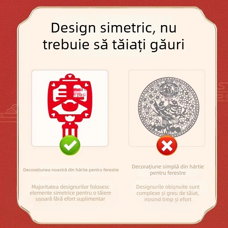 Decupaj DIY pentru fereastra de Anul Nou pentru copii – handmade, tăiere cu hârtie pentru fereastra, zodii în stil chinezesc
