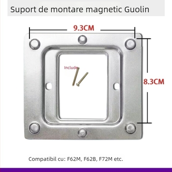 Bază magnetică pentru unitatea internă a videointercomului Guanlin, compatibilă cu GL8-F62M, GL7-72M, GL7-F62B